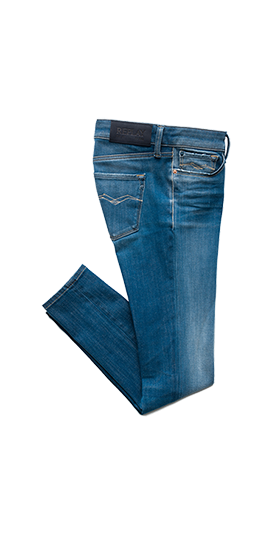  HYPERFLEX+　NEW LUZ 12OZ　3Dストレッチ ミディアムブルーデニム 詳細画像